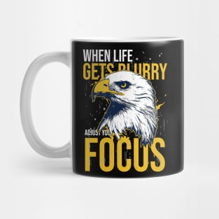 Adler - When Life Gets Burry .. Saying Mug